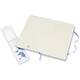 Notitieboek Moleskine large 130x210mm blanco hard cover hydrangea blue