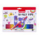 Viltstift Bruynzeel Kids assorti 50 stuks