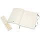 Notitieboek Moleskine XL 190x250mm lijn soft cover myrtle green