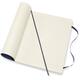Notitieboek Moleskine XL 190x250mm lijn soft cover sapphire blue