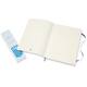 Notitieboek Moleskine XL 190x250mm lijn soft cover sapphire blue