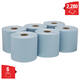 Poetspapier WypAll L20 GeneralClean 2-laags 336 vel blauw 7302