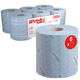 Poetspapier WypAll L10 GeneralClean 1-laags 630 vel blauw 7494