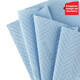 Poetspapier WypAll L10 GeneralClean 1-laags 630 vel blauw 7494
