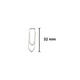 Paperclip Kangaro 32mm hoekig verzinkt doos à 100 stuks