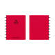 Schrift Adoc Business A5 lijn 144 pagina's 90gr rood