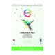 Tekenblok Qrea A4 24 vel 160gr spiraal