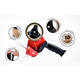 Verpakkingstape dispenser Rapesco Germ-Savvy 960 antibacterieel met bruine tape zwart