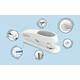 Nietmachine Rapesco Germ-Savvy Less Effort Eco Sting Ray antibacterieel wit