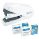 Nietmachine Rapesco Germ-Savvy Less Effort Eco antibacterieel wit