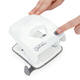 Perforator Rapesco Germ-Savvy Less Effort Eco X5-40ps antibacterieel 2-gaats wit