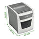 Papiervernietiger Leitz IQ Auto+ Small Office 50X P4 snippers 4x28mm