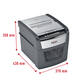 Papiervernietiger Rexel Optimum Auto+ 45X snippers 4x28mm