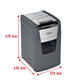 Papiervernietiger Rexel Optimum Auto+ 130X P4 snippers 4x28mm