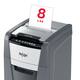 Papiervernietiger Rexel Optimum Auto+ 130X P4 snippers 4x28mm
