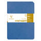 Schrift Clairefontaine A5 lijn 96 pagina's 90gr blauw seal à 2 stuks