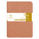 Schrift Clairefontaine A5 lijn 96 pagina's 90gr bruin seal à 2 stuks