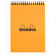 Spiraalblok Rhodia A5 lijn 160 pagina's 80gr oranje