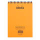 Spiraalblok Rhodia A5 lijn 160 pagina's 80gr oranje
