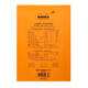 Schrijfblok Rhodia A4 lijn 80 vel 80gr oranje