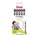 Gelschrijver Pentel BL77 Energel medium assorti 6 stuks