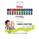 Gelschrijver Pentel BL77 Energel medium assorti 12 stuks