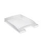 Brievenbak Leitz Plus Slim A4 transparant