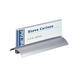 Tafelnaambord Durable Presenter De Luxe 61x210mm 2 stuks