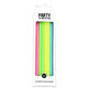 Kaarsjes Haza long bright 15cm 16 stuks assorti