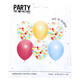Ballonnen Haza Over The Rainbow 30cm 6 stuks assorti