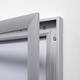 Vitrinebord Quantore luxe 8x A4 zilver