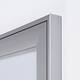 Vitrinebord Quantore luxe 2x A4 zilver
