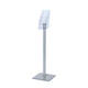 Brochurehouder Quantore met standaard 4x 110x140x30mm