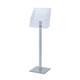 Brochurehouder Quantore standaard 4x A4 liggend