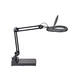 Loeplamp MAUL Viso LED met voet zwart