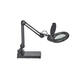 Loeplamp MAUL Viso LED met voet zwart