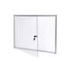 Binnenvitrine wand MAULextraslim whiteboard 8xA4 met slot