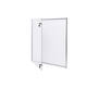 Binnenvitrine wand MAULextraslim whiteboard 12xA4 met slot
