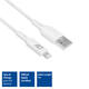 Kabel ACT USB 2.0 naar Lightning laad -en data 1 meter