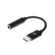 Adapter ACT USB-C naar 3.5mm audio jack 0.1 meter