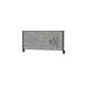 Scheidingswand MAUL akoestiek Uplight 120x50 donkergrijs antrac.frame tafelklem