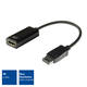 Adapter ACT DisplayPort naar HDMI 4K 0.15 meter