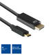 Kabel ACT USB-C naar Displayport 60Hz 2 meter