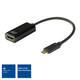 Adapter ACT USB-C naar HDMI 4K 60Hz 0.15 meter