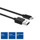 Kabel ACT USB 3.2 naar USB-C laad -en data 1 meter