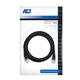 Kabel ACT CAT6 Network koper 5 meter zwart