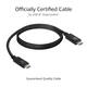 Kabel ACT USB 3.2 USB-C USB-IF gecertificeerd 1 meter