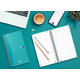 Task Manager Oxford 141x246 mm 115vel aqua