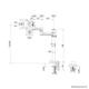 Monitorarm Neomounts NEXT Lite single 17-27" zwart
