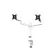 Monitorarm Neomounts NEXT Lite dual 17-27" wit
